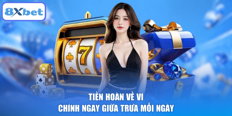 Tiền hoàn về ví chính ngay giữa trưa mỗi ngày